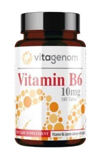 Vitagenom Vitamin B6 Aromasız Yetişkin Vitamin 180 Tablet