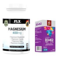 Ncs Magnesium - Vitamin D3 Vitamin K2 Aromasız Yetişkin Vitamin 90 Tablet - 20 ml