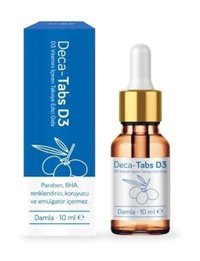 Deca Tabs D3 Bitki Ekstralar Yetişkin Vitamin 10 ml
