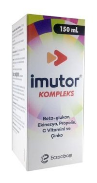 Eczacıbaşı Imutor Kompleks Bitki Ekstralar Yetişkin Vitamin 150 ml