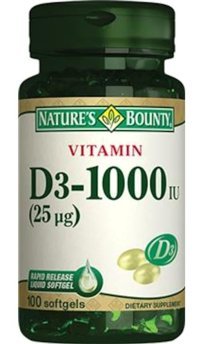 Nature'S Vitamin D3 Aromasız Yetişkin Vitamin 100 Kapsül