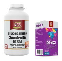Ncs Glucosamine Kollajen 180 Tablet & Ncs Vitamin D3 K2 Zerdeçal Yetişkin Vitamin 300 Tablet