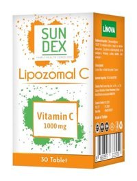 Sundex Lipozomal C Aromasız Yetişkin Vitamin 30x1000 gr