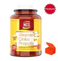 Ncs Vitamin C Çinko Propolis Aromasız Yetişkin Vitamin 120 Tablet
