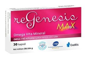 Regenesis Max Aromasız Yetişkin Vitamin 30 Kapsül