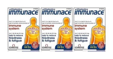 Immunace Tablet Çilekli Yetişkin Vitamin 30 Kapsül