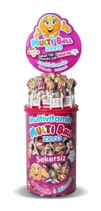 Multiball Multivitamin Zero Aromasız Yetişkin Vitamin 150x7 gr
