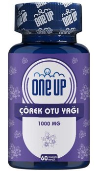 One Up Çörek Otu Yağı Aromasız Yetişkin Vitamin 60 Kapsül