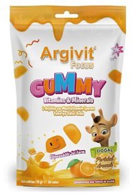 Argivit Focus Portakallı Çocuk Vitamin 75 gr