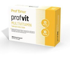 Proftürker Profvit Bitki Ekstralar Yetişkin Vitamin 30 Kapsül