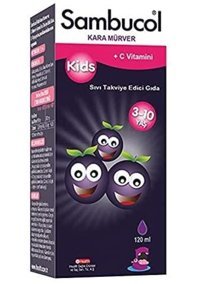 Sambucol Kids Karamürverli Yetişkin Vitamin 120 ml