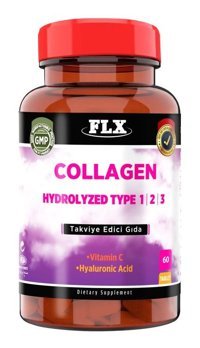 Collagen Tip 1-2-3 Hyalüronik Asit Aromasız Yetişkin Vitamin 60 Tablet