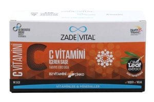 Zade Vital Vitamin C Aromasız Yetişkin Vitamin 14 Kapsül