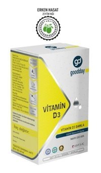 Goodday D3 Damla Aromasız Yetişkin Vitamin 20 ml