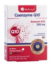 Medicago Coenzyme Q10 Aromasız Yetişkin Vitamin 30 Kapsül