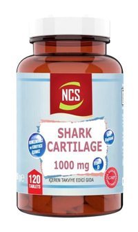 Ncs Shark Cartilage Demir Vitamin D3 Ahududu Yetişkin Vitamin 120 Tablet