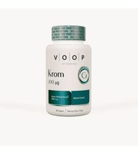 Voop Krom Pikolinat Aromasız Yetişkin Vitamin 30 Kapsül