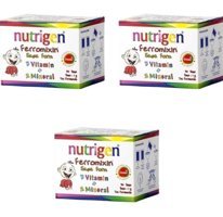 Nutrigen Ferromixin Aromalı Yetişkin Vitamin 3x30 Adet