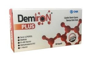 Cnr Demiron Plus Aromasız Yetişkin Vitamin 30 Kapsül