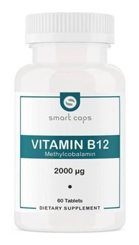 Smartcaps Vitamin B12 Methylcobalamin Aromasız Yetişkin Vitamin 60 Kapsül