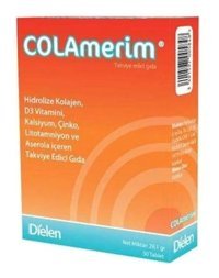 Dielen Colamerim Aromasız Yetişkin Vitamin 30 Tablet