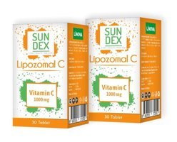 Sundex Lipozomal C Aromasız Yetişkin Vitamin 2x30 Tablet