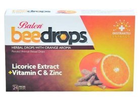 Balen Bee Drops C Vitamini Ve Çinko Meyan - Portakallı Yetişkin Vitamin 24 Pastil