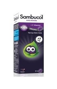 Sambucol Kids Karamürverli Yetişkin Vitamin 20 ml