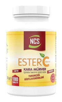 Ncs Ester C Vitamini Karamürverli Yetişkin Vitamin 180 Tablet