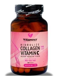 Vitasent Type 1-2-3 Vitamin C Aromasız Yetişkin Vitamin 120 Tablet