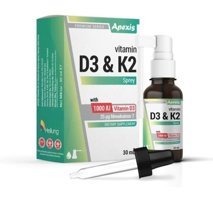 Apexis Vitamin D3 Aromasız Yetişkin Vitamin 30 ml