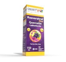 Smart Up Resveratrol Plus Quercetin Laktoferrin Aromasız Yetişkin Vitamin 150 ml