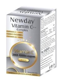 Newday Vıtamın C Complex Aromasız Yetişkin Vitamin 30 Adet