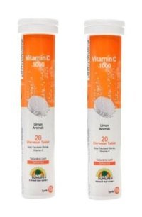 Sunlife Vitamin C Limonlu Yetişkin Vitamin 2x20 Tablet