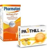 Pharmaton Vitality Portakallı Yetişkin Vitamin 60 Kapsül