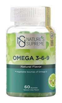 Nature'S Supreme Vegan Omega Aromasız Yetişkin Vitamin 60 Kapsül