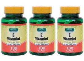 Trunature Vitamin E Aromasız Yetişkin Vitamin 100 Tablet
