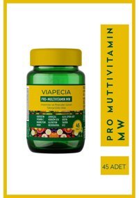 Viapecia Pro-Multivitamin Mw Çilekli Yetişkin Vitamin 45 Tablet