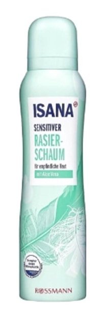 Isana Aloe Vera İçerikli Seyahat Boyu Hassas Ciltler İçin Tıraş Köpüğü 150 ml