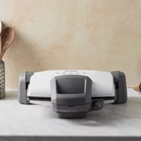 Emsan Magic Pro 6 Dilim Granit Çıkartılabilir Plaka Tek Yönlü 1800 W Izgaralı Beyaz Tost Makinesi