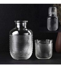 Porsima 14974 Cam 650 ml Kapaklı Sürahi