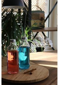 Paşabahçe Cam 500 ml Kapaklı Sürahi Şeffaf