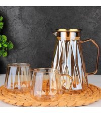 Arow Via 2 TR-3988 Borosilikat Cam 1500 ml Kapaklı Sürahi