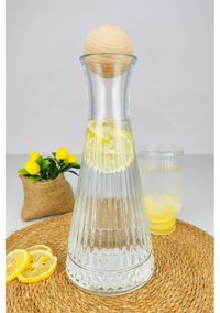 Digithome Elysia Cam 940 ml Kapaklı Sürahi