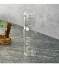 Morlimon Cam 600 ml Kapaklı Sürahi Beyaz