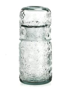 San Miguel Flora Cam 1 lt Kapaklı Sürahi Şeffaf