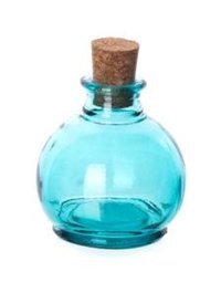 San Miguel Veneciana Cam 120 ml Kapaklı Sürahi Mavi