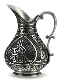 Sultan Osmanlı Cam 1 lt Kapaklı Sürahi
