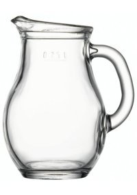 Paşabahçe 80100 Cam 250 ml Kapaklı Sürahi Şeffaf