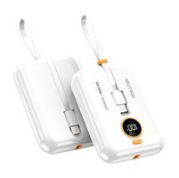 Neutron NTL-PB-11F4 10000 mAh Kablolu Powerbank Beyaz
